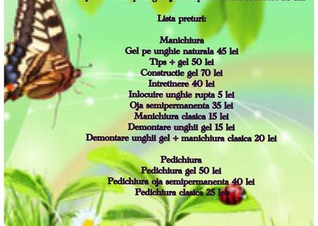 Manichiua simpla, Unghii cu gel