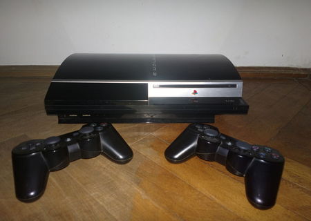 Mărește imagine      icon 1     icon 2  Numar articol: 131558093 PLAYSTATION 3 + 20 DE JOCURI ORIGINALE