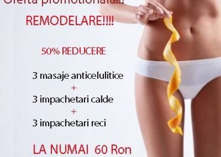 Masaj de relaxare si anticelulitic !!!