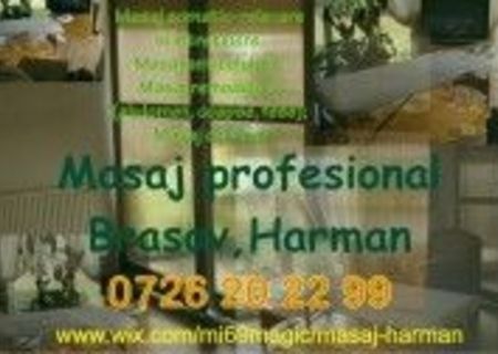 Masaj de relaxare si de intretinere-Harman Brasov.Tel 0726202299