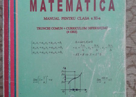 Matematica M1 Clasa a XI-a