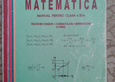 Matematica M1 Clasa a XI-a