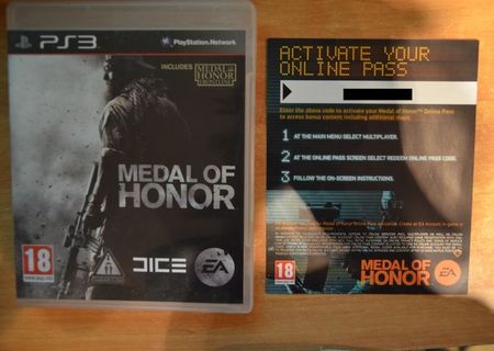 Medal Of Honor (includes Medal Of Honor Frontline) PlayStation 3 (PS3)
