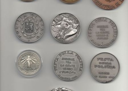 medalii de argint si monede.