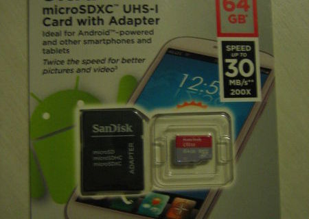 Memory card 64GB SanDisk micro-SDXC Memory card 64GB SanDisk micro-SDXC
