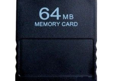 Memory card ps2 64 mb