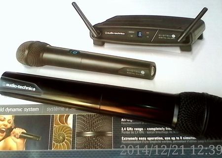 MICROFON PROFESIONL  AUDIO-TEHNICA  ATW  1102 SYSTEM 10 HANDHELD