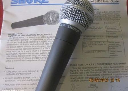 Microfon SHURE SM 58
