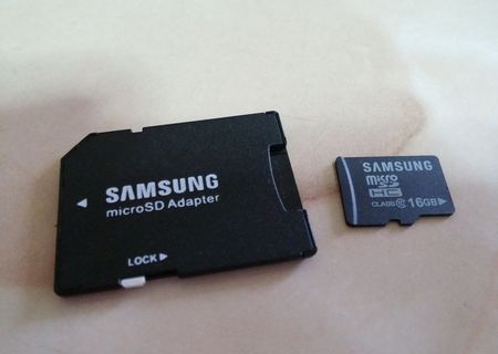 MicroSD Samsung 16gb clasa 10