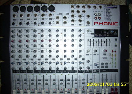 MIXER phonic am642d+amplificatorRH-SOUND ma2150
