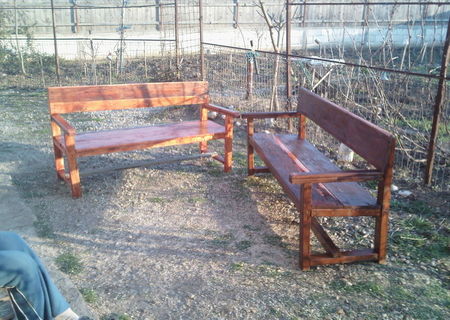 mobilier de gradina din lemn de rasinoase