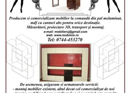 Mobilier din PAL melaminat la comanda