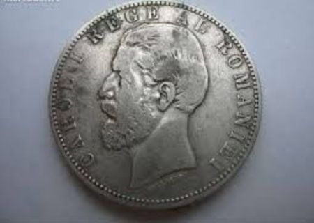 moneda Carol I 1880,5lei,kullrich,250 euro,negociabil