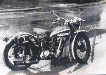 MOTOCICLETA  HOREX COLUMBUS S 35  AN 1934