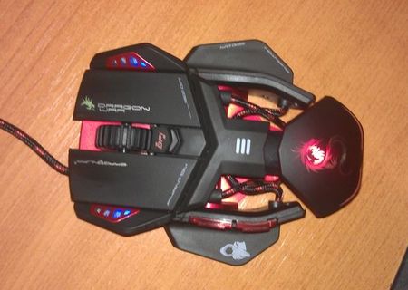 Mouse gaming Dragon War Phantom ELE-G4 Black