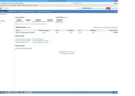 Munca la domiciliu. Google Adsense