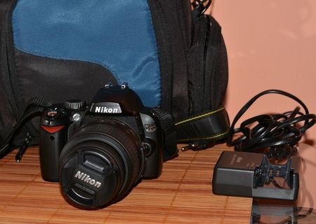 Nikon D60+18-55VR+geanta