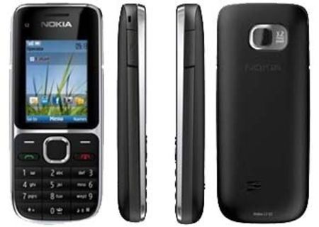 Nokia C2-01 black