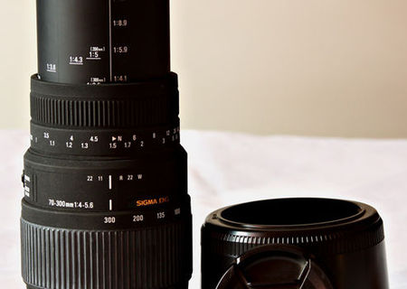 obiectiv Sigma 70-300mm f/4-5.6 DG Macro Telephoto Zoom-montura Canon obiectiv Sigma 70-300mm f/4-5.6 DG Macro Telephoto Zoom-montura Canon