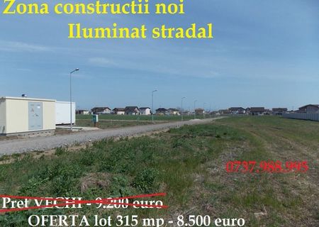 OFERTA SPECIALA teren in Rate 8.500 euro lotul - Berceni