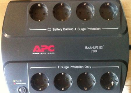 Oferta UPS APC Back-UPS ES 700VA Protectie Electronice Oferta UPS APC Back-UPS ES 700VA Protectie Electronice