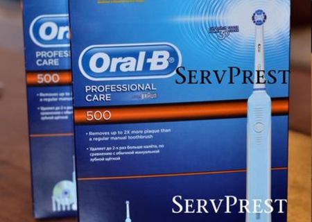 Oral B Professional Care 500 + 4 Capete Rezerva Oral B Professional Care 500 + 4 Capete Rezerva