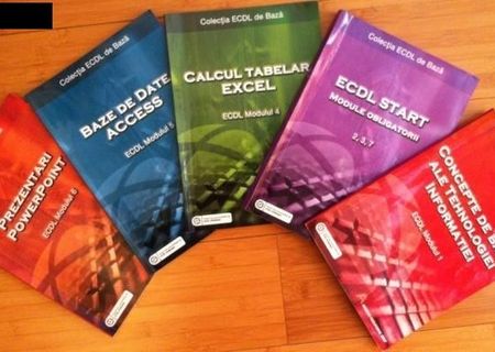 Pachet Complet de Carti ECDL (Permisul european de conducere a computerului) de Baza Pachet Complet de Carti ECDL (Permisul european de conducere a computerului) de Baza