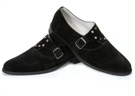 Pantofi barbatesti cu catarama si tinte Massimo by PaPrezzo Pantofi barbatesti cu catarama si tinte Massimo by PaPrezzo