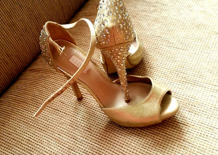 pantofi cu pietre swarovski
