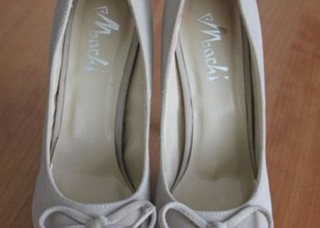 Pantofi dama crem "MACHI" SUA