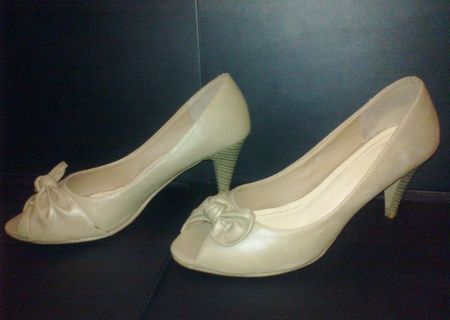 Pantofi damă, Eponge, piele, mărimea 39