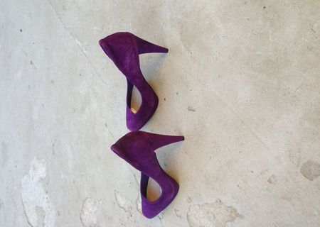 Pantofi dama noi de piele