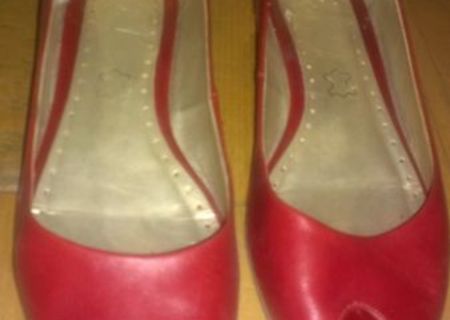 Pantofi din piele naturala