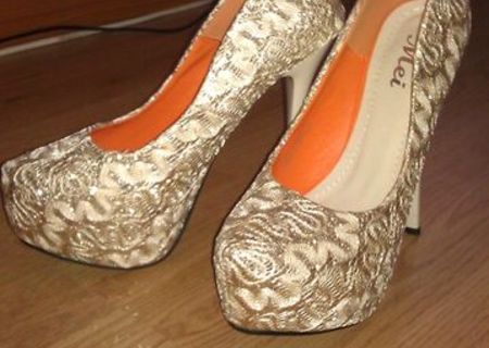Pantofi Golden Mei