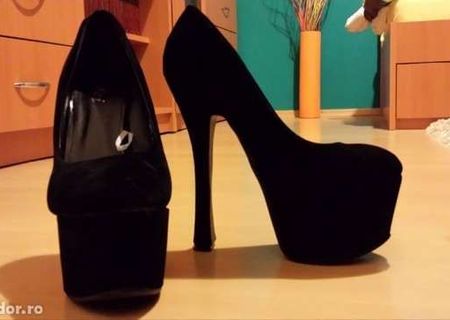 pantofi negri dama 37
