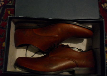 Pantofi noi piele maro- rosiatic mar 44