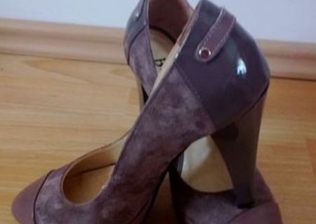 Pantofi piele naturala