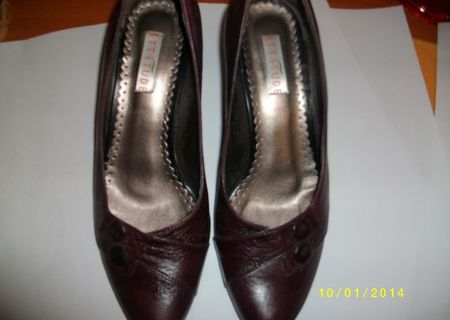 Pantofi piele noi
