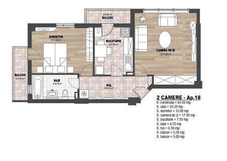 particular 2 camere