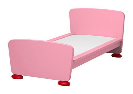 Patut copil Mammut culoare roz+ saltea 160 cm x 70 cm