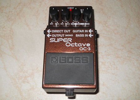 pedala efecte BOSS OC-3 super octave pedala efecte BOSS OC-3 super octave