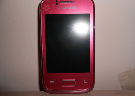 Persoana serioasa vand Samsung Galaxy GT-S6102 Dual sim La Fleur Young culoare roz