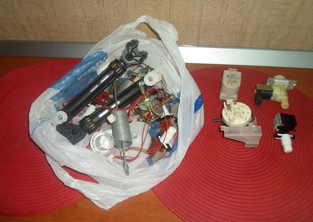 Piese masina de spalat WHIRPOOL + instalatia electrica