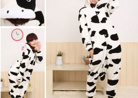 Pijama Vacuta Cow Adulti transport gratuit