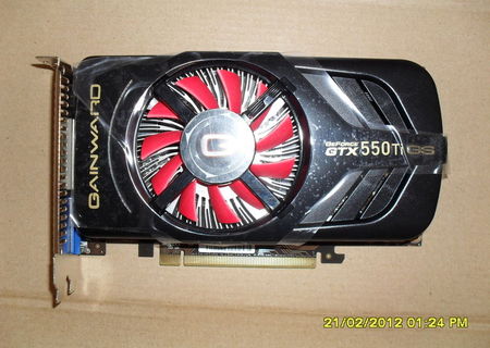 Placa Video Gainward 550ti Goldem Sample Placa Video Gainward 550ti Goldem Sample