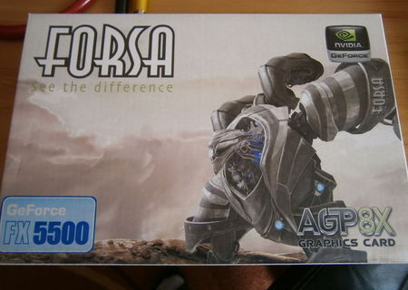 Placa video Nvidia GeForce FX5500 Forsa