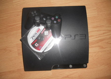 Playstation 3 Slim, Modat + HDD 320 gb + Cd Original PES