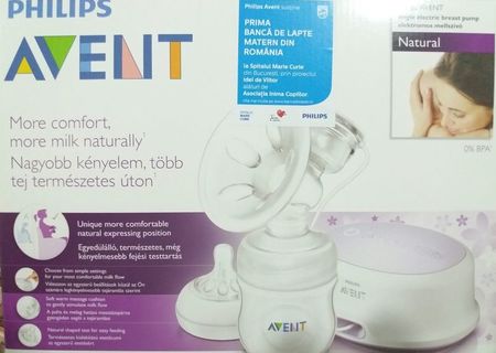 Pompa de san Electrica Philips Avent Comfort Single Electric Breast Pump