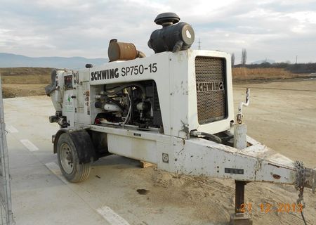 Pompa stationara beton Swing