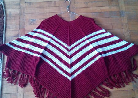 Poncho crosetat
